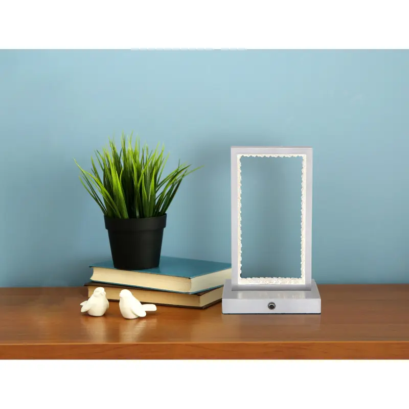 Dekoračné svietidlo Globo 24008A 3W 120lm 2700/6500/4000K nabíjateľné chróm